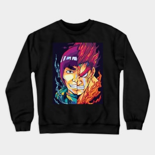 might guy pop art Crewneck Sweatshirt